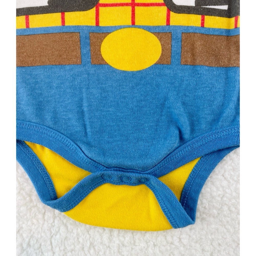 DISNEY • Set of Toy Story Woody & Buzz Lightyear Halloween Costume Onesies, 6-9M - Picture 6 of 16